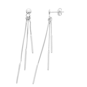 Boucles d'oreilles Femme pendantes - Or 18 Carats