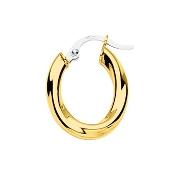 Créoles fantaisie Femme - Or 18 Carats