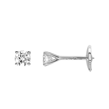 Boucles d'oreilles Femme - Or 18 Carats - Diamant 0,28 Carats