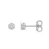 Boucles d'oreilles Femme - Or 18 Carats - Diamant 0,15 Carats - vue V1