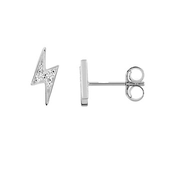 Boucles d'oreilles Femme - Oxyde de zirconium - Or 18 Carats