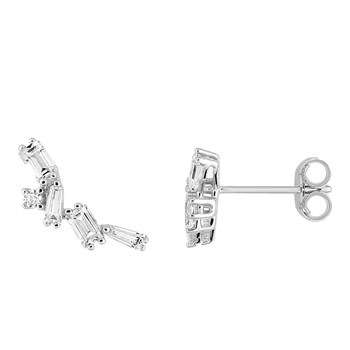 Boucles d'oreilles Femme - Oxyde de zirconium - Or 18 Carats