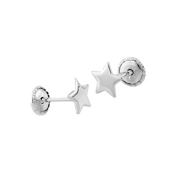 Boucles d'oreilles femme - Or 18 Carats - Etoile