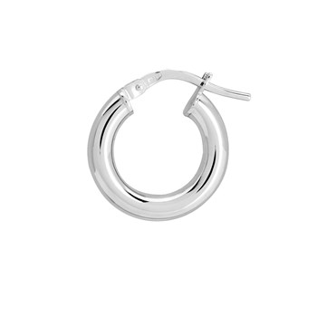 Créoles lisses Femme - Or 18 Carats - Diamètre 10mm