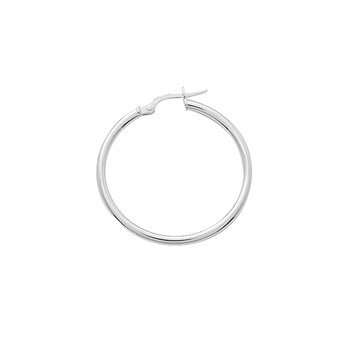 Créoles lisses Femme - Or 18 Carats - Diamètre 25mm