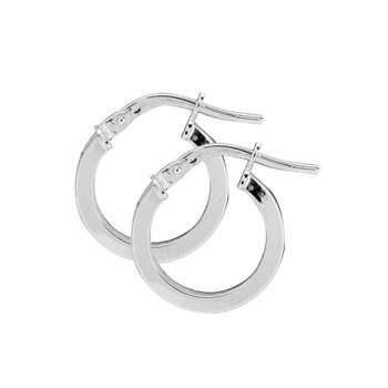 Créoles fantaisie Femme - Or 18 Carats - Diamètre 10mm