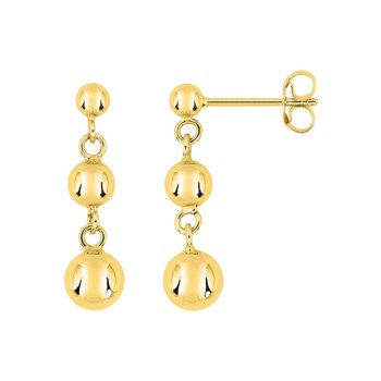 Boucles d'oreilles Femme pendantes - Or 18 Carats