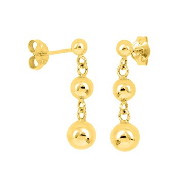Boucles d'oreilles Femme pendantes - Or 18 Carats