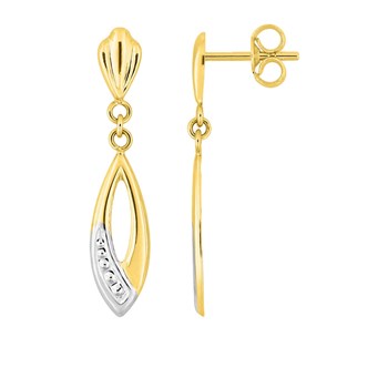 Boucles d'oreilles Femme pendantes - Or 18 Carats