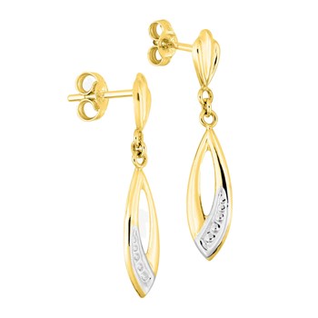 Boucles d'oreilles Femme pendantes - Or 18 Carats