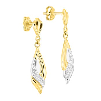Boucles d'oreilles Femme pendantes  - Or 18 Carats