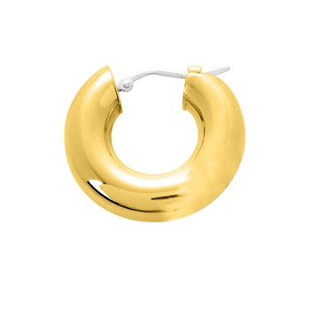 Créoles lisses Femme - Or 18 Carats - Diamètre 12mm