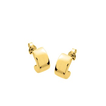 Créoles frantaisie Femme - Or 18 Carats