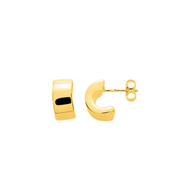 Créoles fantaisie Femme - Or 18 Carats