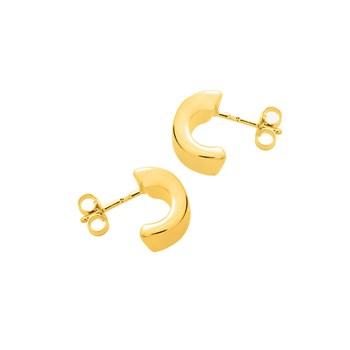 Créoles fantaisie Femme - Or 18 Carats