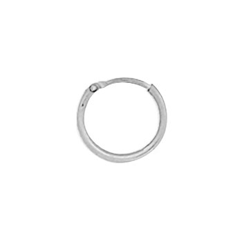 Créoles lisses Femme - Or 18 Carats - Diamètre 12mm