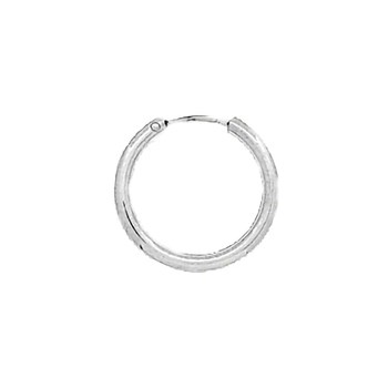 Créoles lisses Femme - Or 18 Carats