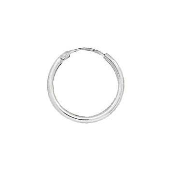 Créoles lisses Femme - Or 18 Carats