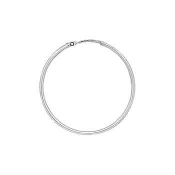 Créoles lisses Femme - Or 18 Carats - Diamètre 24mm