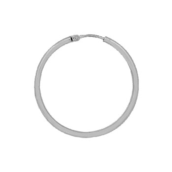 Créoles lisses Femme - Or 18 Carats - Diamètre 30mm