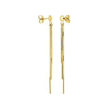 Boucles d'oreilles Femme pendantes - Or 18 Carats