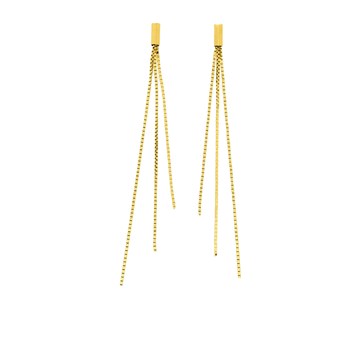Boucles d'oreilles Femme pendantes - Or 18 Carats