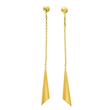 Boucles d'oreilles Femme pendantes - Or 18 Carats