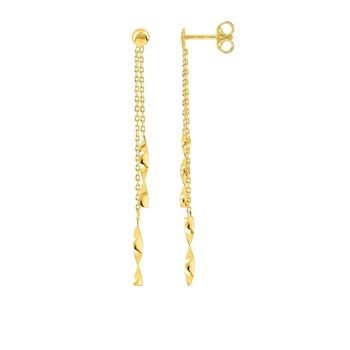 Boucles d'oreilles Femme pendantes - Or 18 Carats