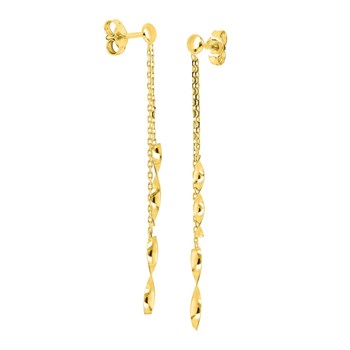 Boucles d'oreilles Femme pendantes - Or 18 Carats