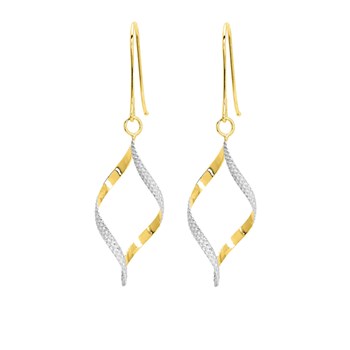 Boucles d'oreilles pendantes Femme - Or 18 Carats
