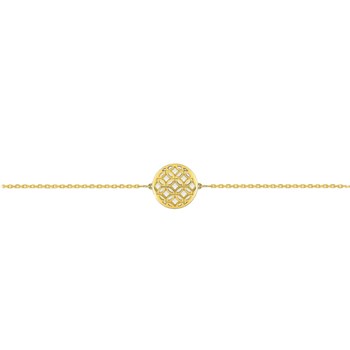 Bracelet Femme - Or 18 Carats - Longueur : 18 cm