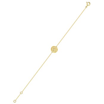 Bracelet Femme - Or 18 Carats - Longueur : 18 cm