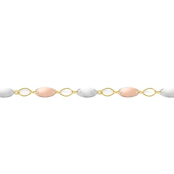 Bracelet Femme - Or 18 Carats - Longueur : 18 cm