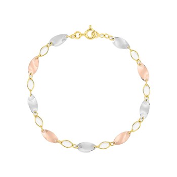Bracelet Femme - Or 18 Carats - Longueur : 18 cm