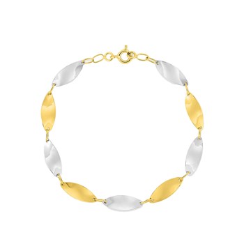 Bracelet Femme - Or 18 Carats - Longueur : 18 cm