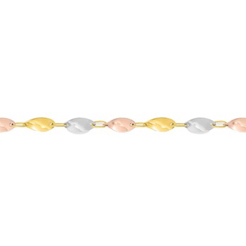 Bracelet Femme - Or 18 Carats - Longueur : 18 cm