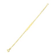 Bracelet enfant - Or 18 Carats - Longueur : 18 cm
