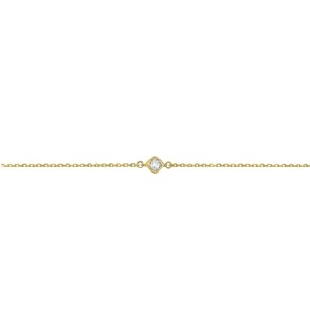 Bracelet Femme - Or 18 Carats - Longueur : 18 cm
