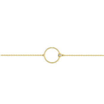 Bracelet Femme - Or 18 Carats - Longueur : 18 cm