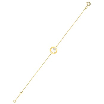 Bracelet Femme - Or 18 Carats - Longueur : 18 cm