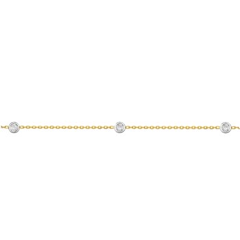 Bracelet Femme - Or 18 Carats - Longueur : 18 cm