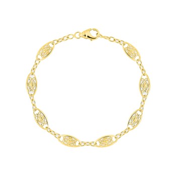 Bracelet Femme - Or 18 Carats - Longueur : 18 cm