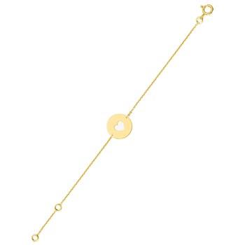 Bracelet Femme - Or 18 Carats - Longueur : 18 cm