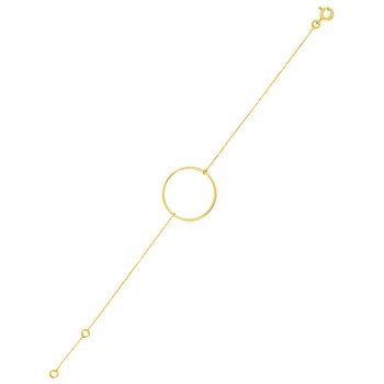 Bracelet Femme - Or 18 Carats - Longueur : 18 cm