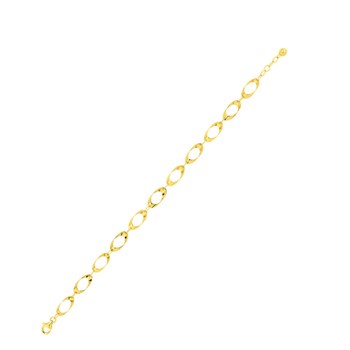 Bracelet Femme - Or 18 Carats - Longueur : 18 cm