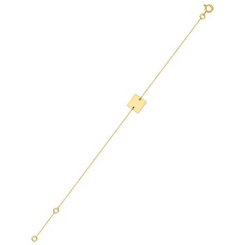 Bracelet Femme - Or 18 Carats - Longueur : 18 cm