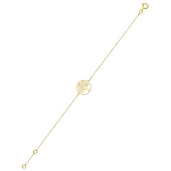 Bracelet Femme - Or 18 Carats - Longueur : 18 cm