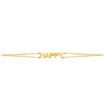 Bracelet Femme - Or 18 Carats - Longueur : 18 cm