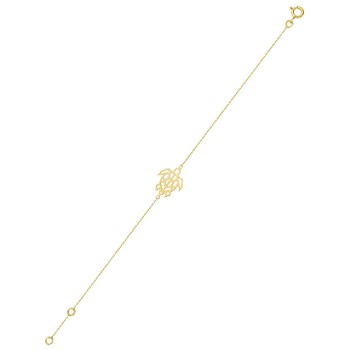 Bracelet Femme - Or 18 Carats - Longueur : 18 cm