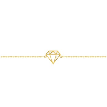 Bracelet Femme - Or 18 Carats - Longueur : 18 cm